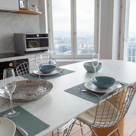 아파트 Le 360 - Appt Vue Panoramique Sur Lyon