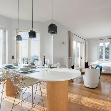 Le 360 - Appt Vue Panoramique Sur Lyon 아파트 Sainte-Foy-lès-Lyon